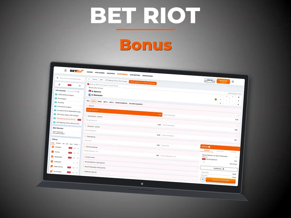 Bet Riot - Bonus