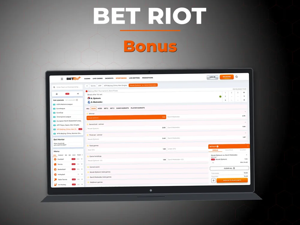 Bet Riot - Bonus