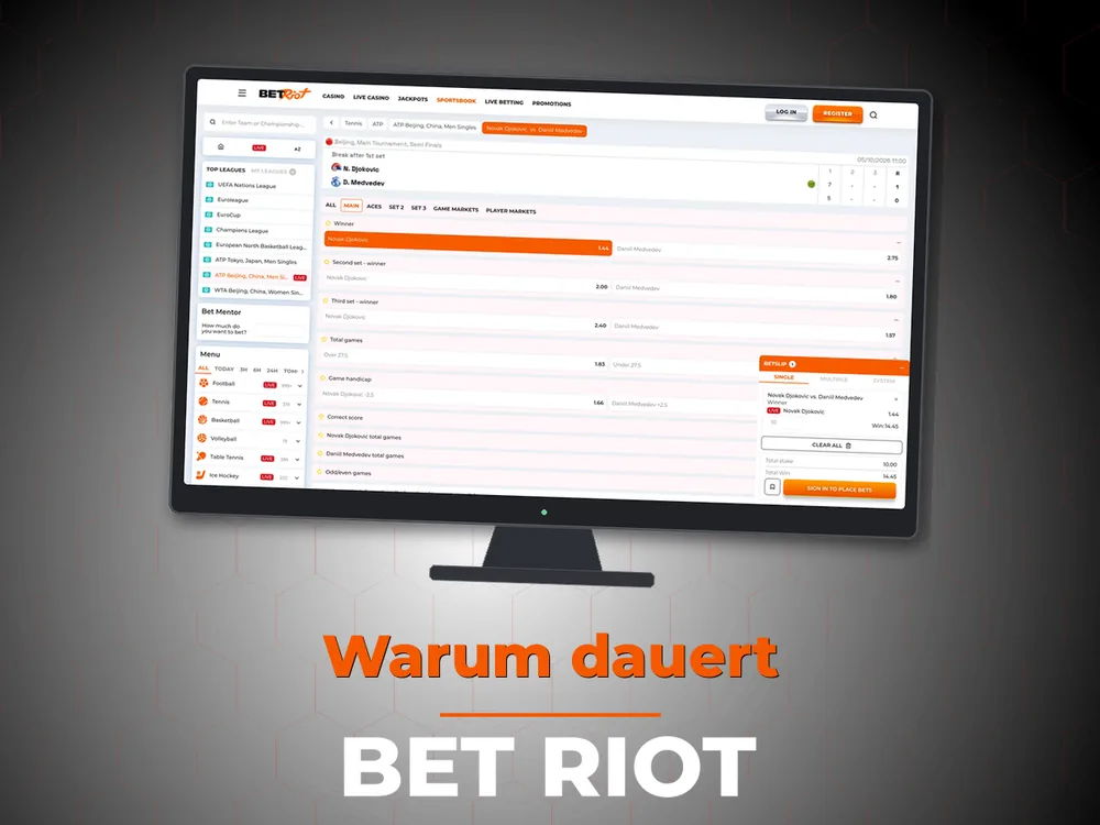 Bet Riot - Warum dauert
