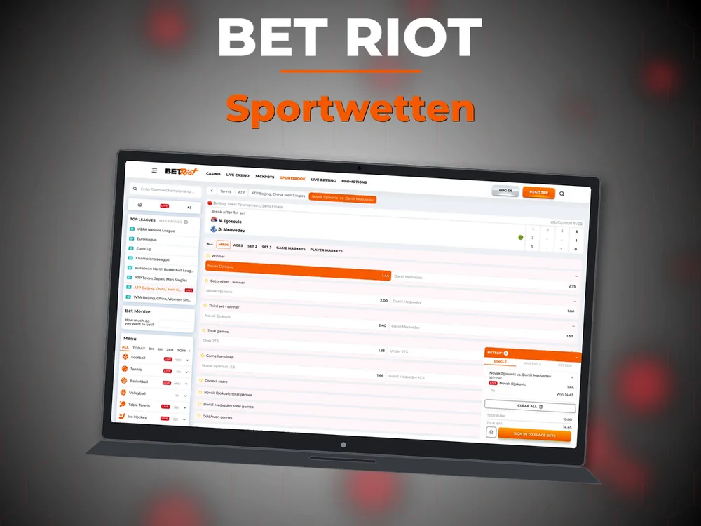 Bet Riot - Sportwetten